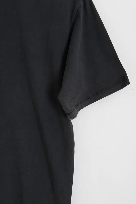 Bayan Antrasit Baskılı Oversize Tshirt - BSL