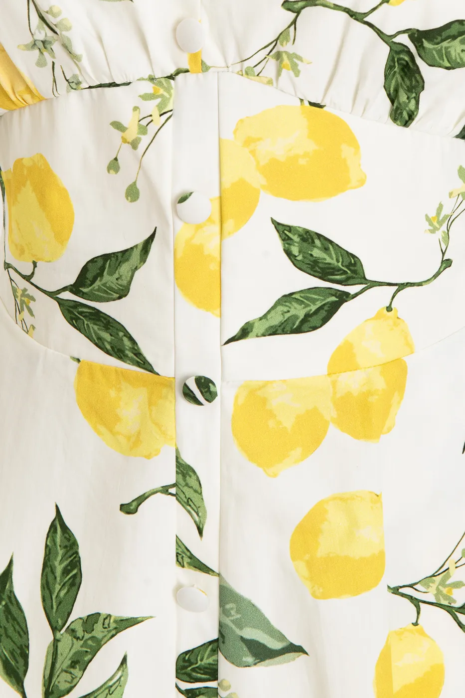 Bayan Ekru Volanlı Etek Detaylı Cotton Mini Elbise