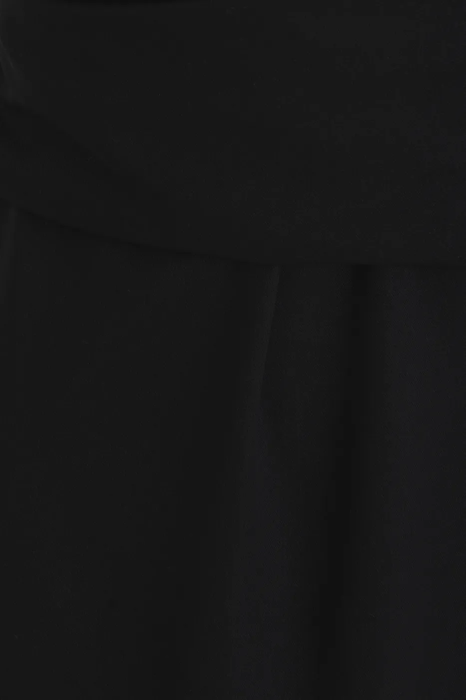 Bayan Siyah Straplez Midi Elbise