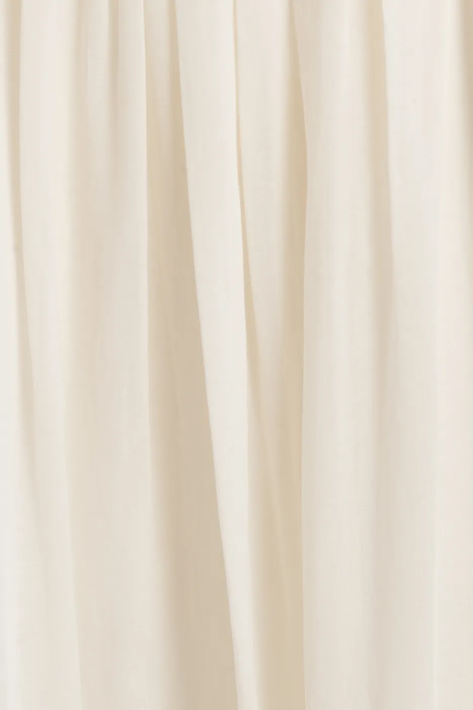 Bayan Ekru Pileli Midi Etek