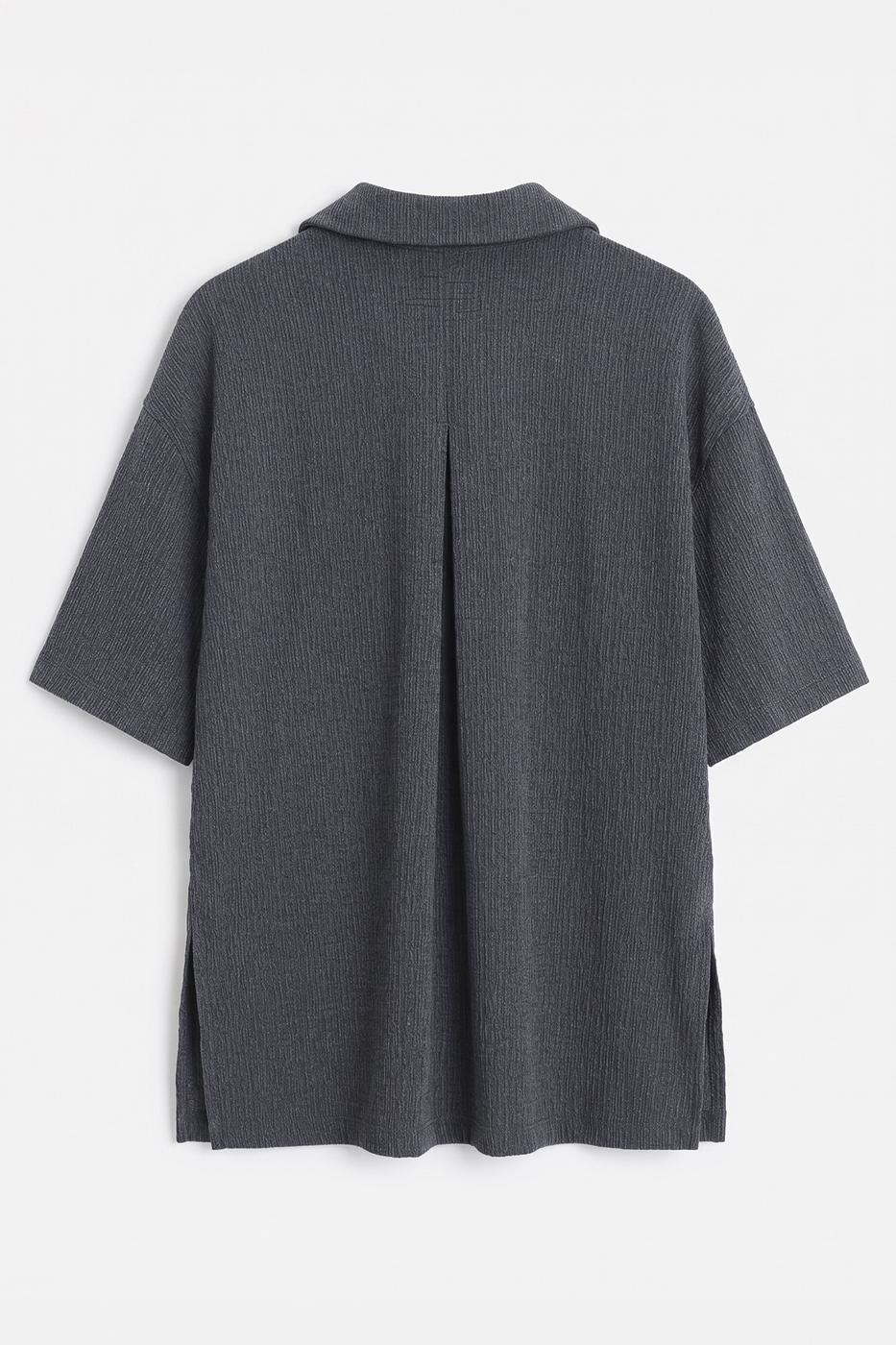 Oversize Kraşlı Gömlek · 2