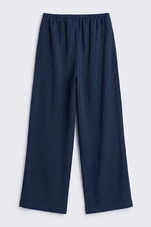 Oversize Kraşlı Pantolon