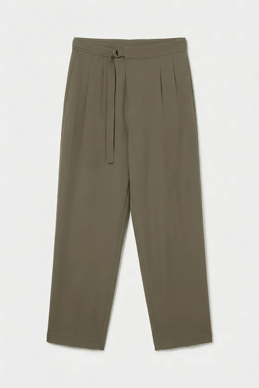 Bayan Haki Pileli Havuç Pantolon - BSL