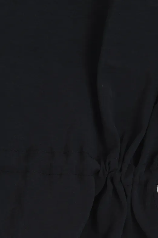 Bayan Siyah Modal Oversize Gömlek - BSL