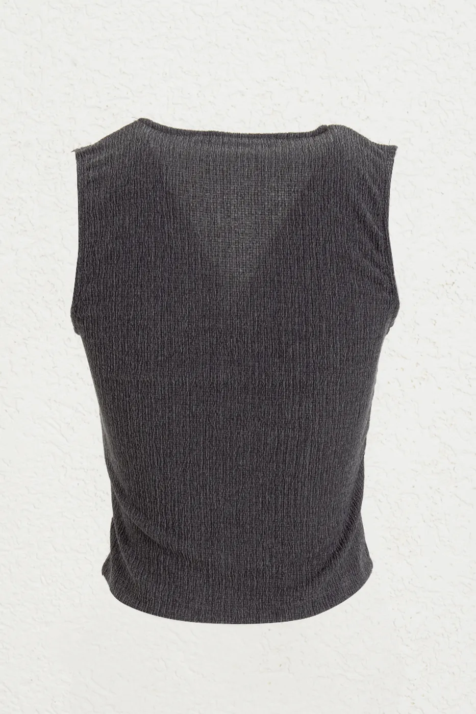 Bayan Antrasit Dokulu Fit Yelek