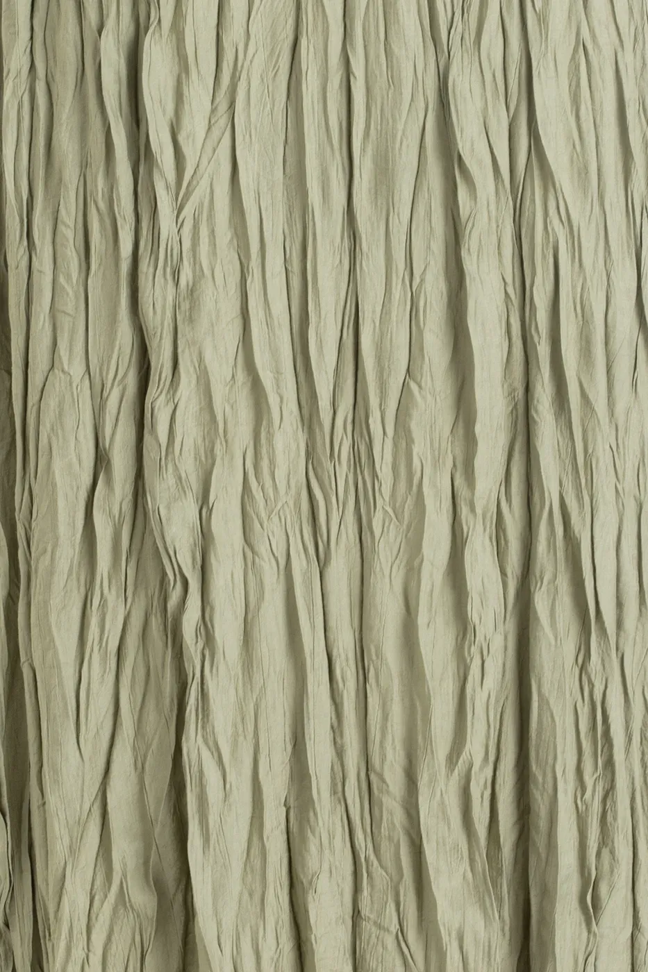 Bayan Bej Crashlı Midi Etek