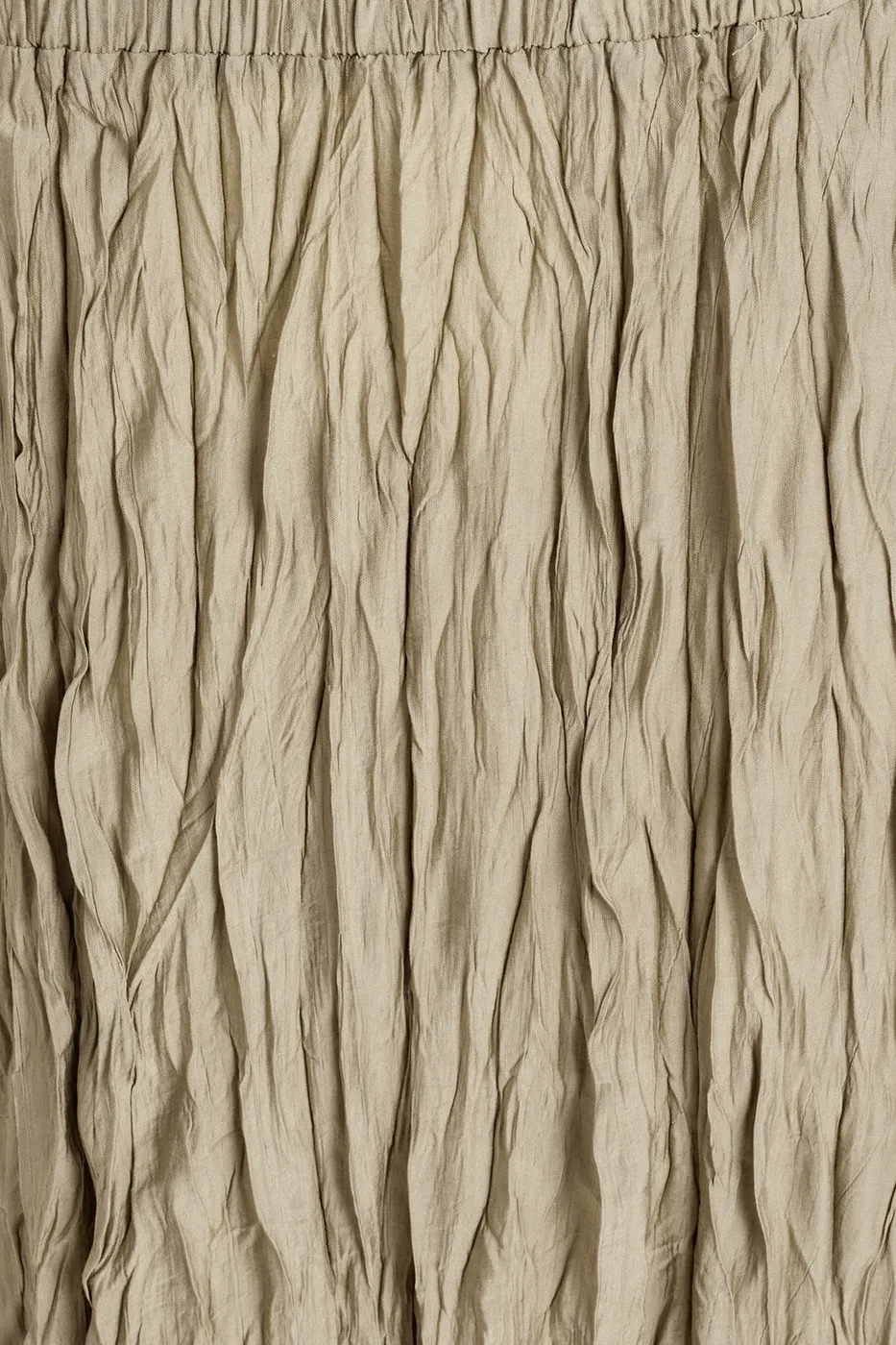 Bayan Haki Crashlı Midi Etek