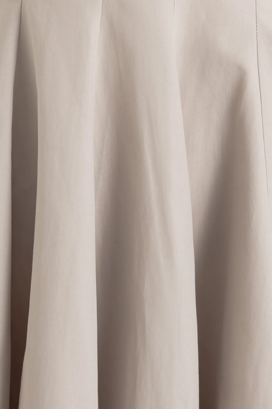 Bayan Bej Askılı Poplin Mini Elbise