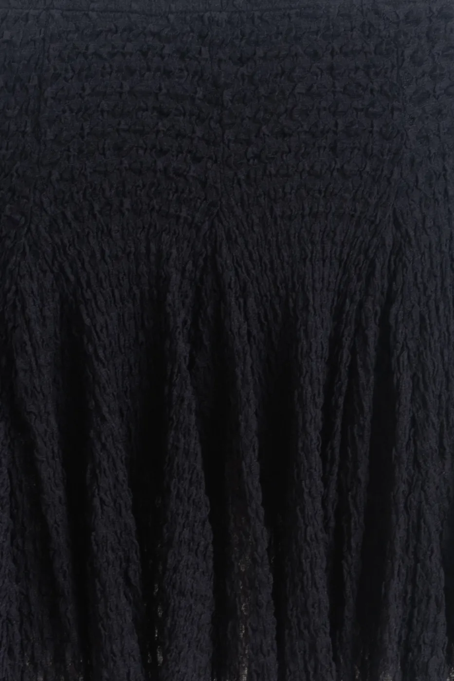 Bayan Lacivert Volanlı Dantel Mini Şort Etek