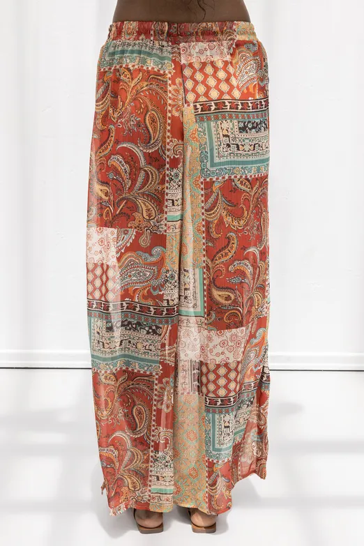 Bayan Multı Bol Düz Kesim Pantolon - BSL