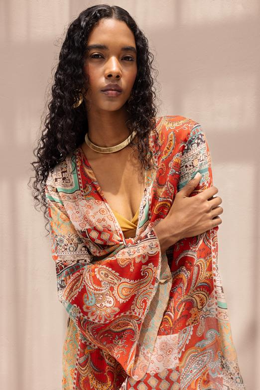 Bayan  İspanyol Kollu Bağlamalı Bluz