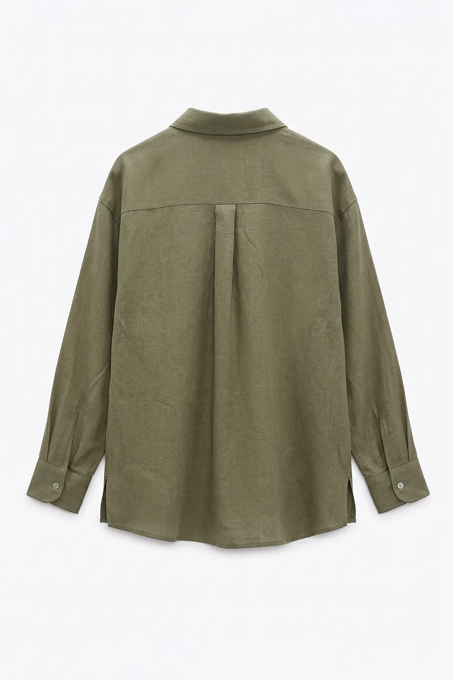 Bayan Haki %100 Keten Oversize Gömlek