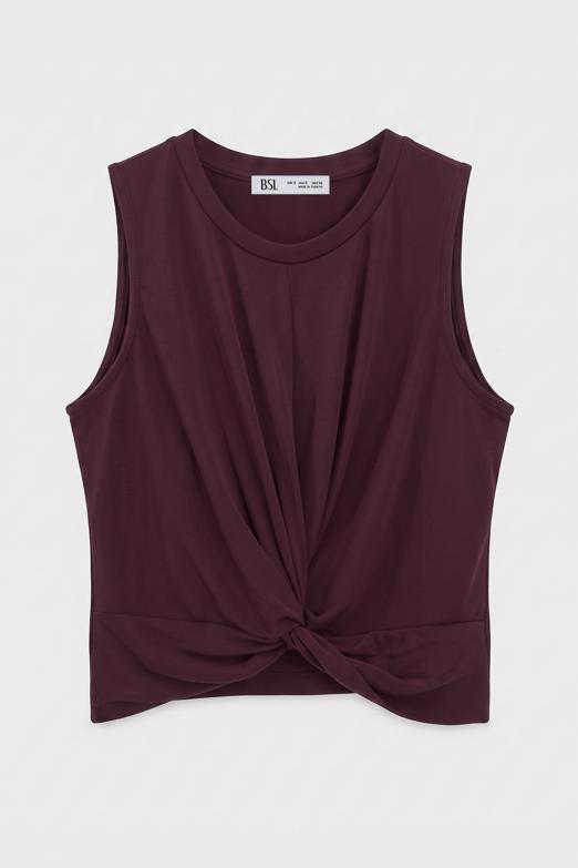 Bayan  Burgulu Crop Top