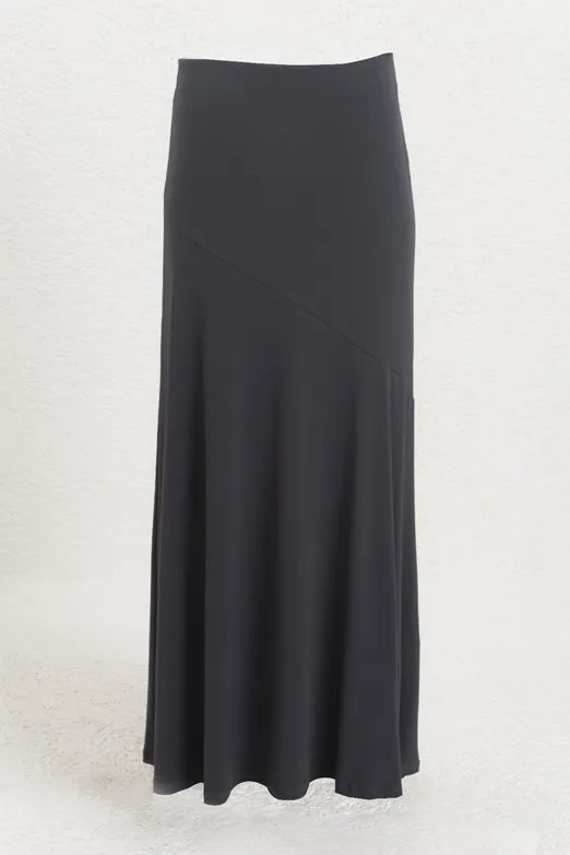 Bayan Füme Volanlı Midi Etek - BSL