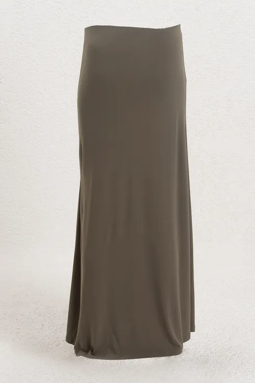 Bayan Haki Volanlı Midi Etek - BSL