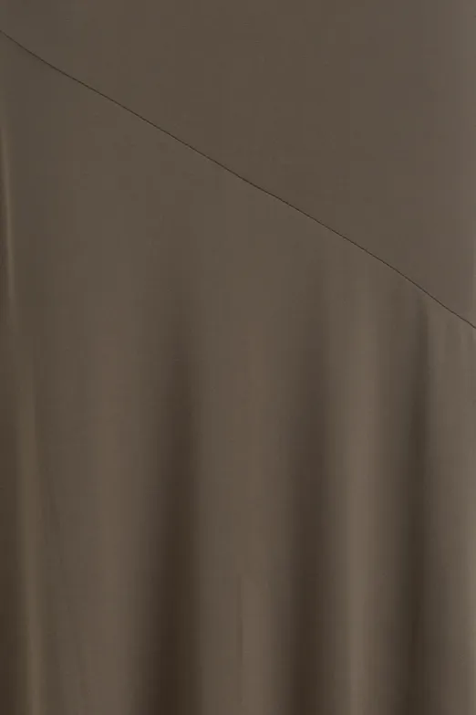 Bayan Haki Volanlı Midi Etek - BSL