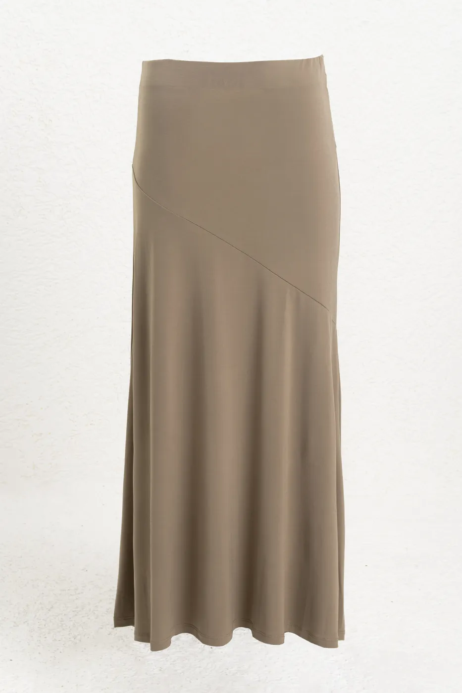 Bayan Vizon Volanlı Midi Etek