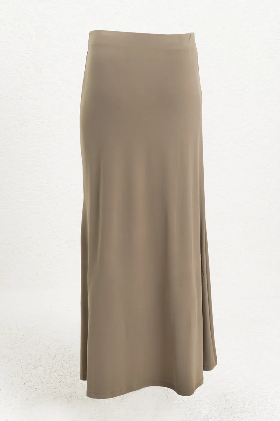 Bayan Vizon Volanlı Midi Etek