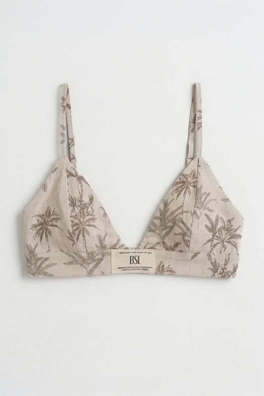 Bayan  Keten Askılı Büstiyer