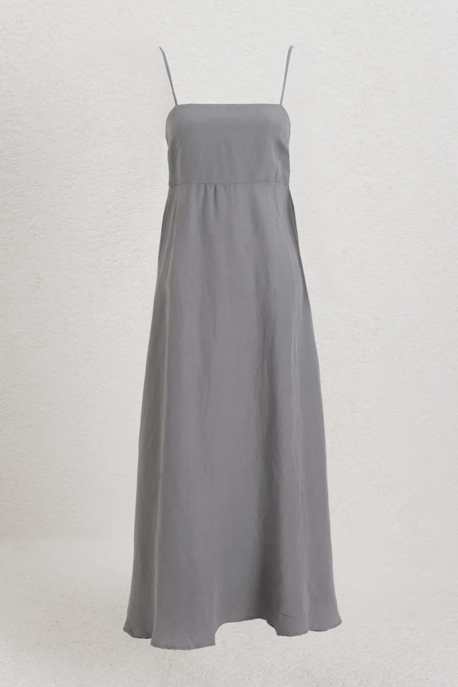 Bayan Gri Erg valdona elbise