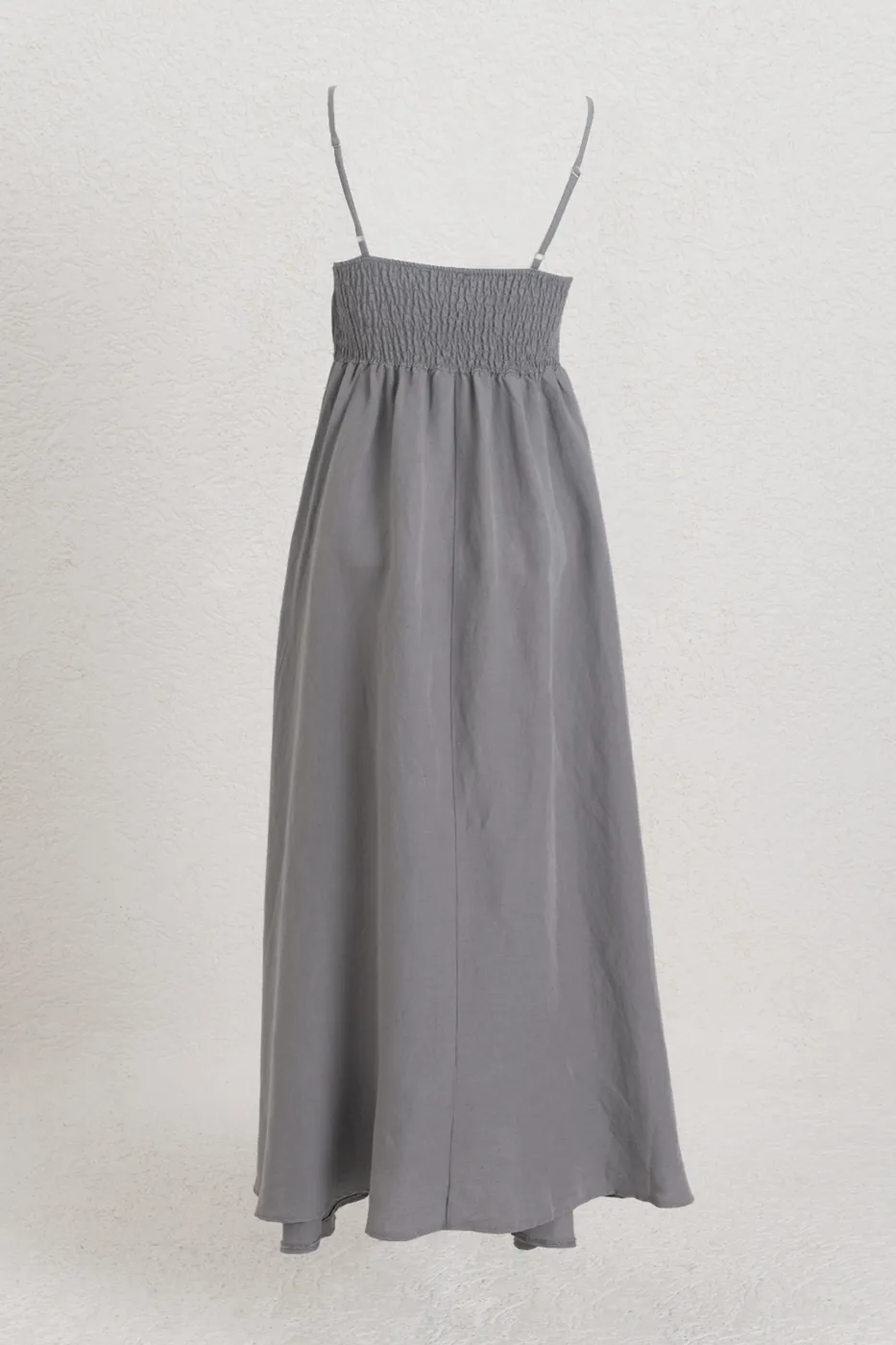 Bayan Gri Erg valdona elbise