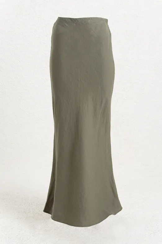 Bayan Haki % 100 Keten Balık Etek - BSL