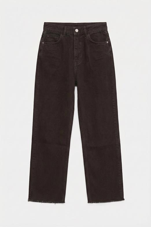 High Rise Denim Pantolon