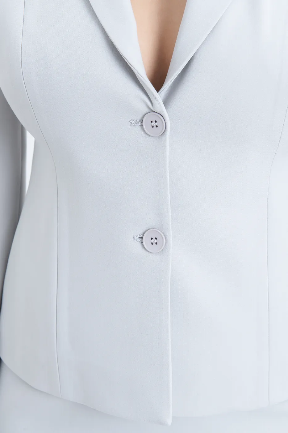 Bayan Taş Şal Yaka  Blazer Ceket