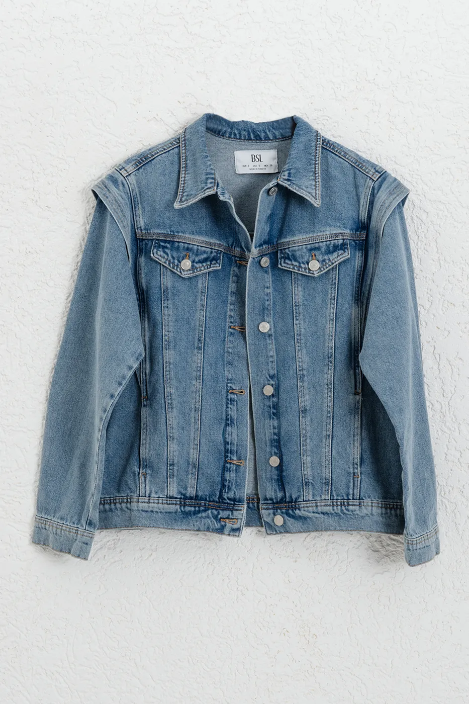 Bayan Lacivert Denim Mont
