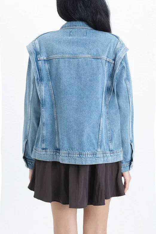 Bayan Lacivert Denim Mont - BSL