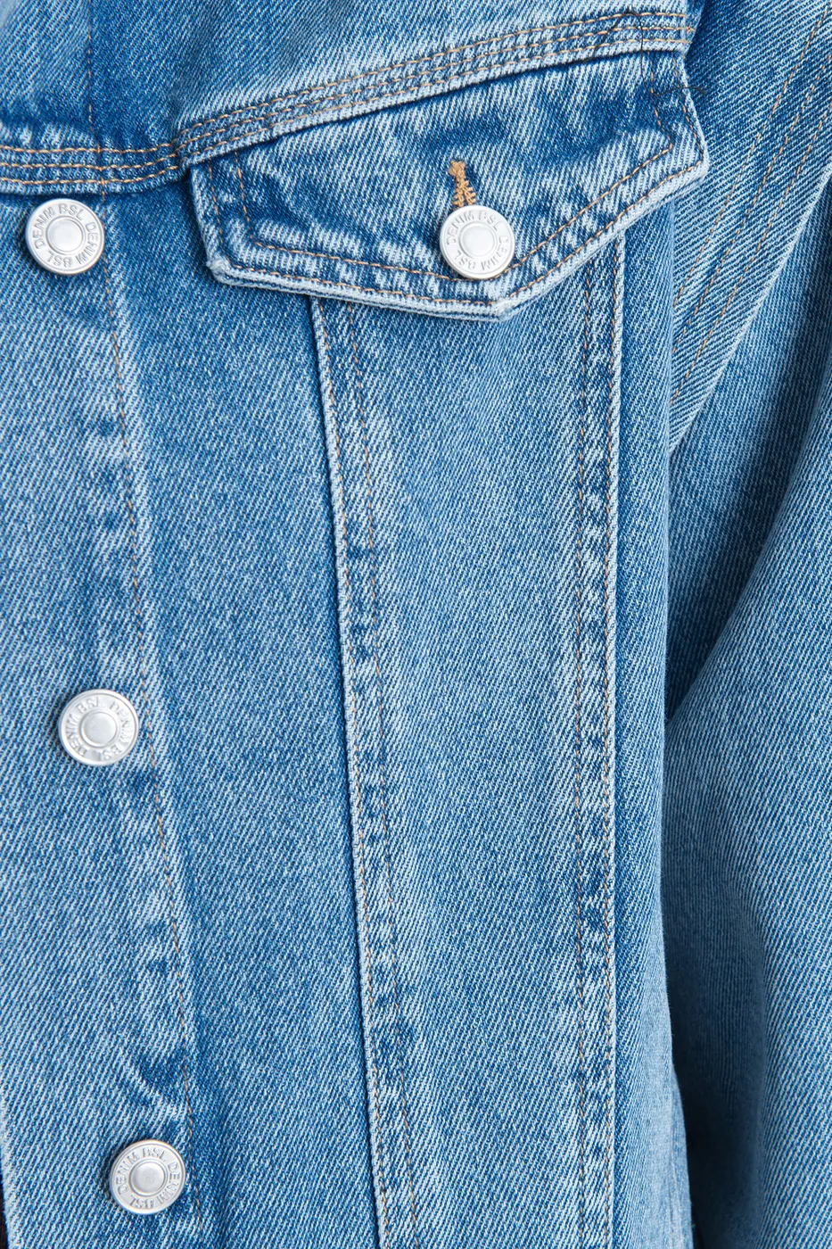 Bayan Lacivert Denim Mont