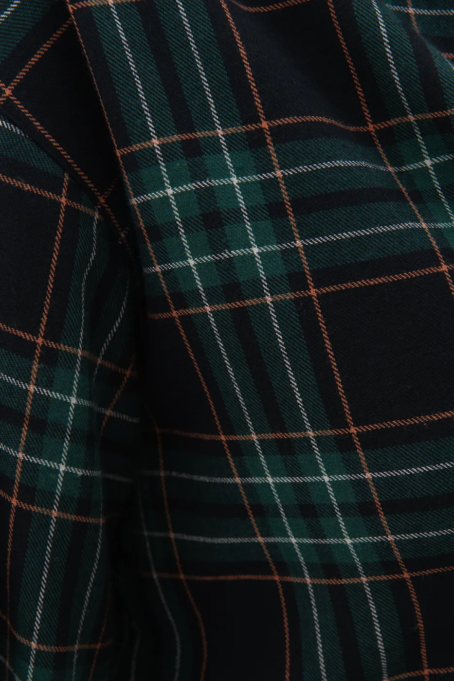 Bayan Yeşil Ekoseli Oversize Gömlek