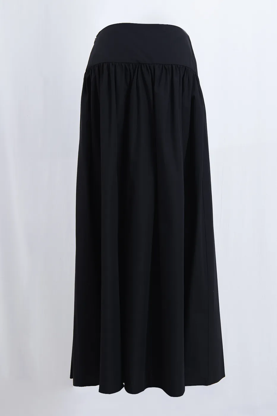 Bayan Siyah Korsajlı Maksi Etek