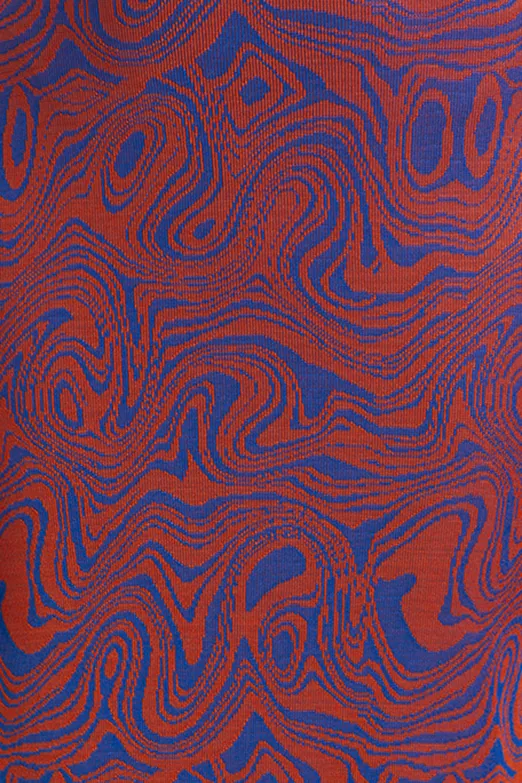 Bayan Mavi Kayık Yakalı Top - BSL