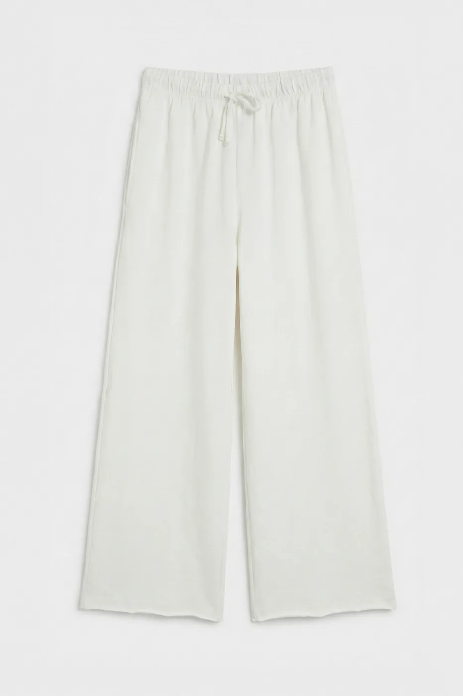 Bayan Ekru Normal Bel Düz Kesim Pantolon