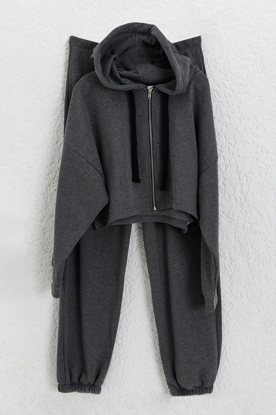 Bayan Antrasit Jogger Pantolon