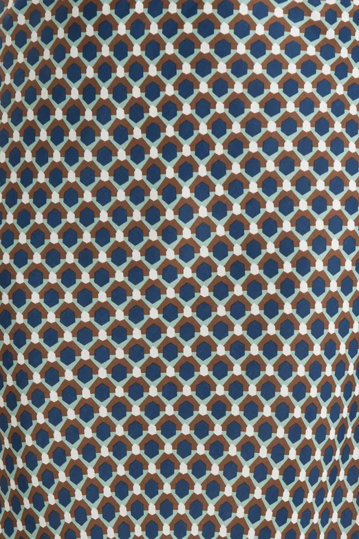 Bayan Lacivert Saten Maksi Etek - BSL