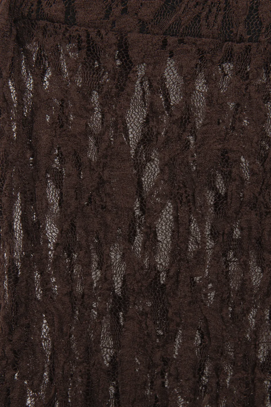 Bayan Kahverengi İspanyol Paça Dantel Pantolon