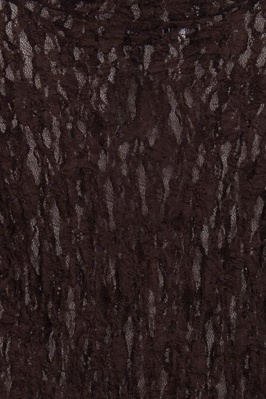 Dik Yakalı Dantel Bodysuit