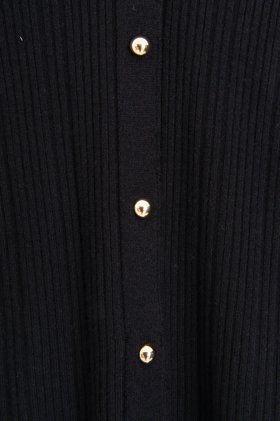 Bayan Siyah Fitilli Triko Top