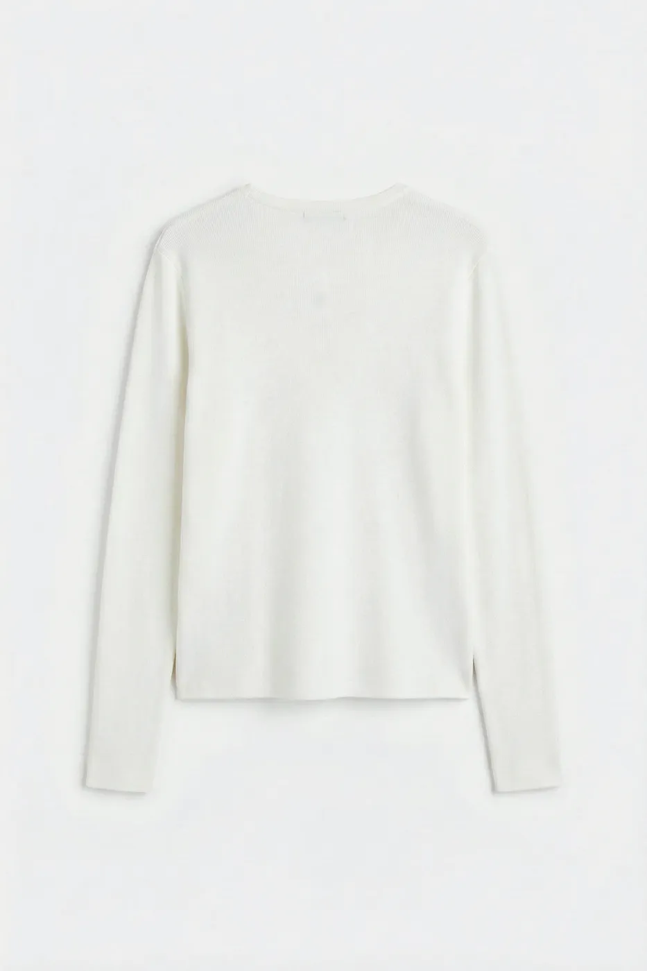 Bayan Kemik Bisiklet Yakalı Düğme Detaylı Hırka