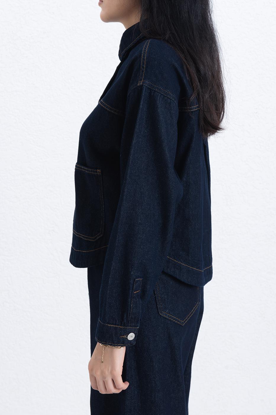 Denim Gömlek Ceket · 2