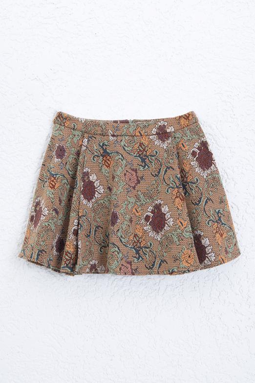 Bayan  Boxer Şortlu Mini Etek