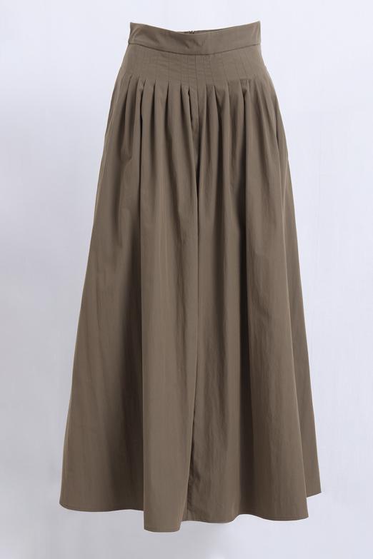 Pile Detaylı Midi Elbise