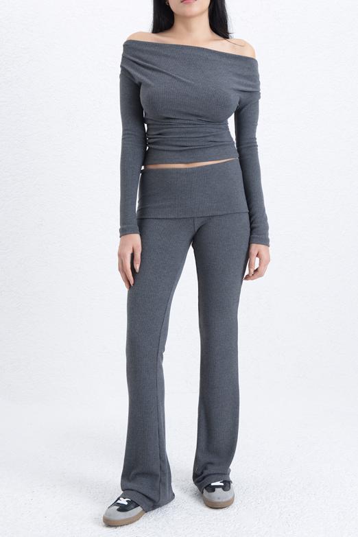 Fitilli Slim Fit Pantolon