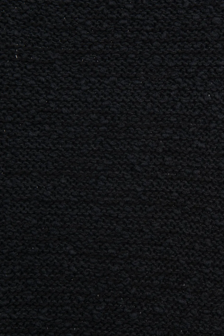 Bayan Siyah Yırtmaçlı Triko Maksi Dar Etek