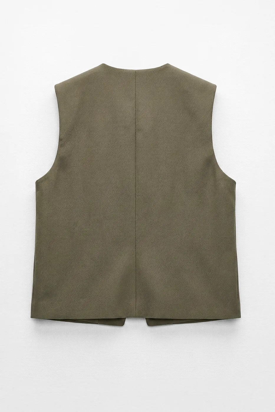 Bayan Haki Yuvarlak Yakalı Yelek