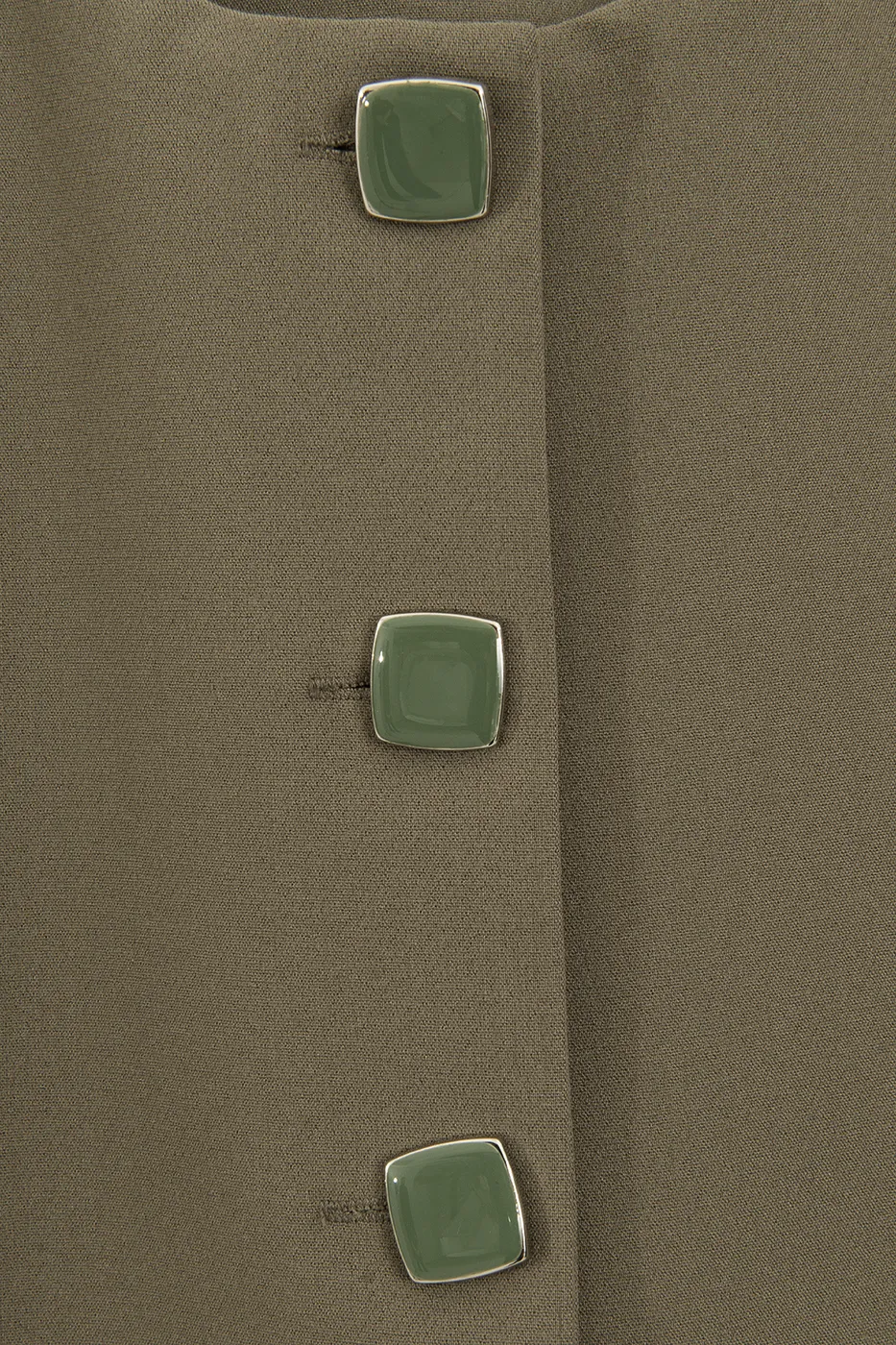 Bayan Haki Yuvarlak Yakalı Yelek