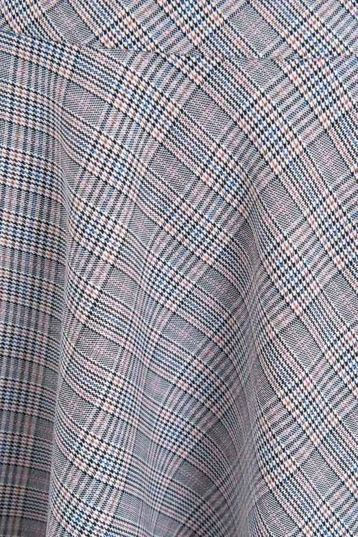 Ekoseli Kloş Midi Etek