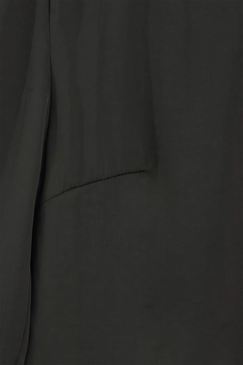 Bayan Yeşil Saten Bluz